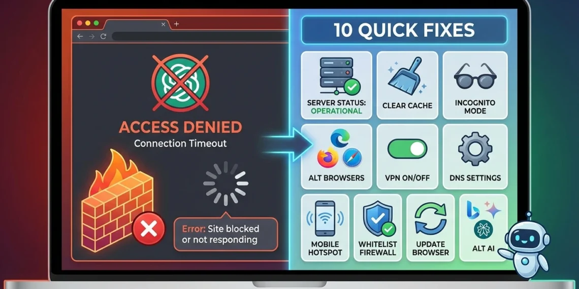 Panduan lengkap 10 cara mengatasi ChatGPT tidak bisa dibuka atau diblokir dengan troubleshooting sistematis