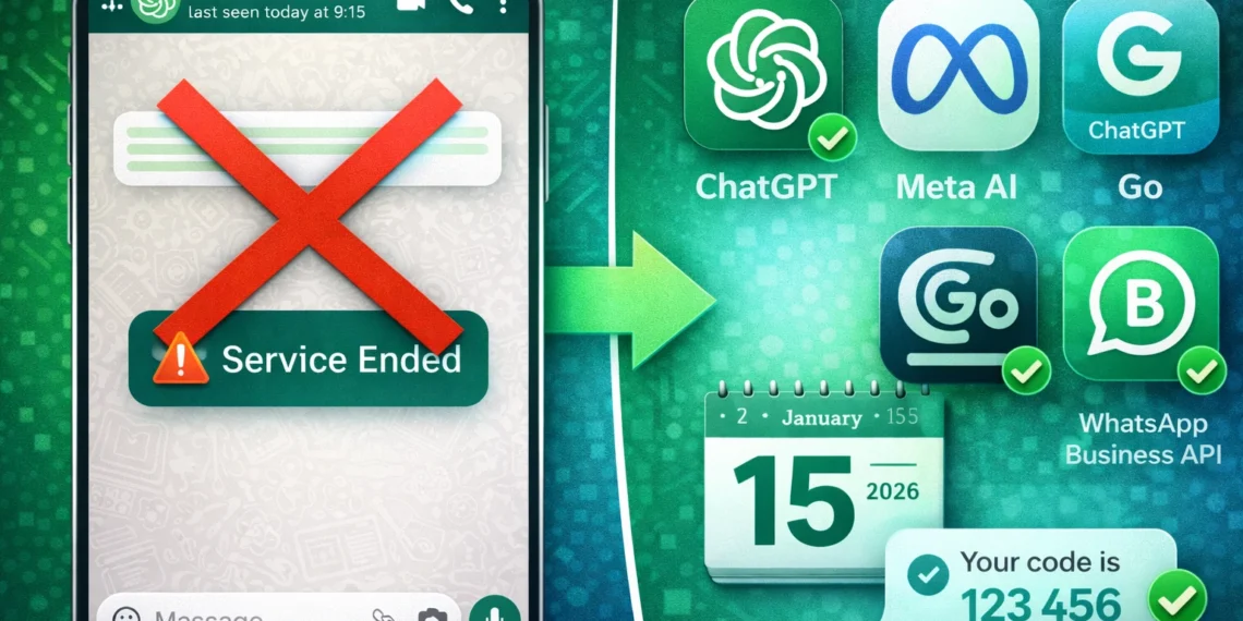 ChatGPT WhatsApp dihentikan per 15 Januari 2026, berikut alternatif terbaik yang bisa digunakan
