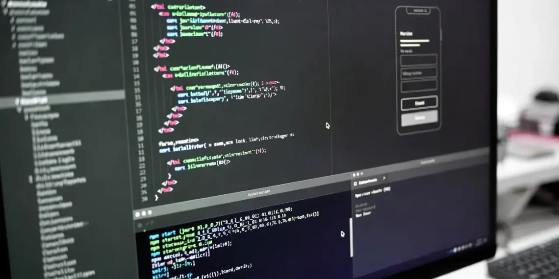 Ilustrasi fitur Claude Artifacts dengan tampilan aplikasi yang dibuat langsung di dalam jendela chat tanpa perlu berpindah ke editor atau tools lain