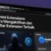 Ilustrasi cara mengaktifkan Gemini Extensions dengan tampilan antarmuka Google Gemini dan ikon berbagai extension terbaik yang tersedia